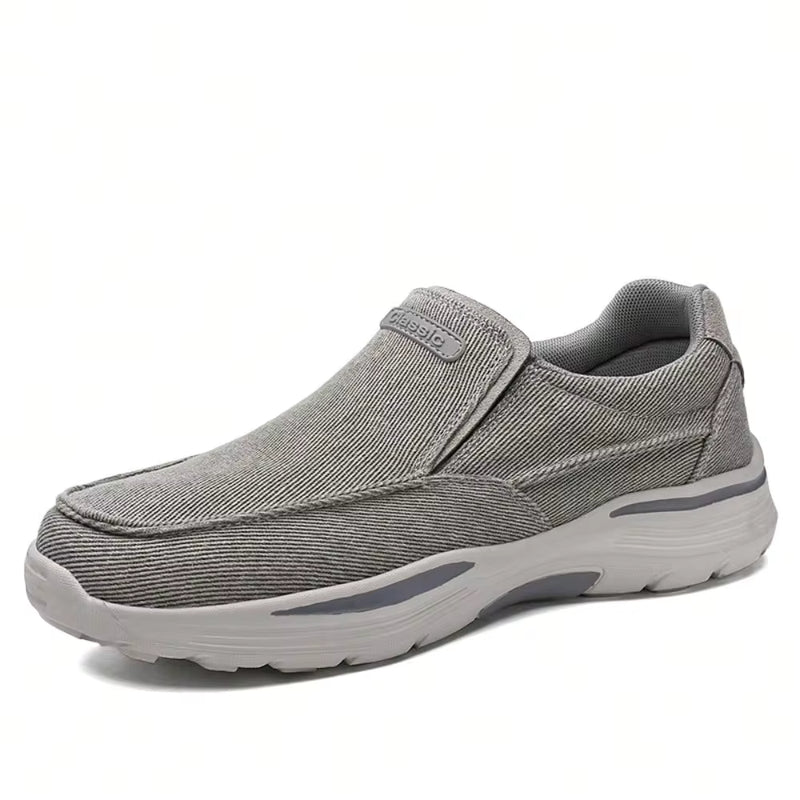 Men's Fashionable Casual Shoes Sports Shoes Summer Breathable Sports Shoes Running Shoes Slow Running Tennis Shoes Flat Shoes Thick Soled Canvas Shoes